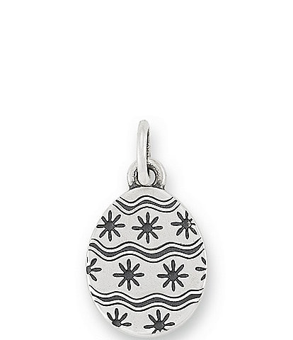 James Avery Floral Easter Egg Charm