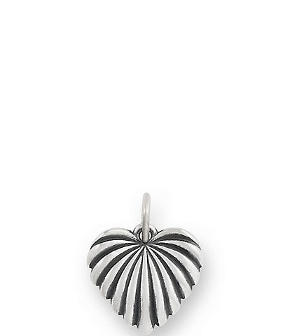 James Avery Fluted Heart Charm