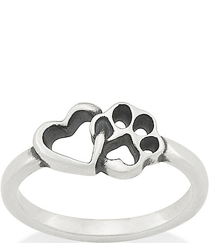 James Avery Furry Friends Heart Ring