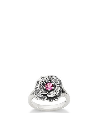 James Avery Gemstone Floral Ring