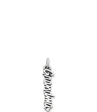 James Avery Grandma Sterling Silver Charm