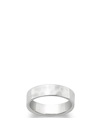 James Avery Sterling Silver Hammered Band Ring