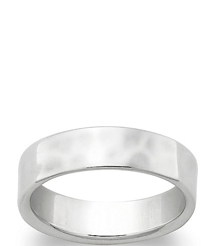 James Avery Sterling Silver Hammered Band Ring
