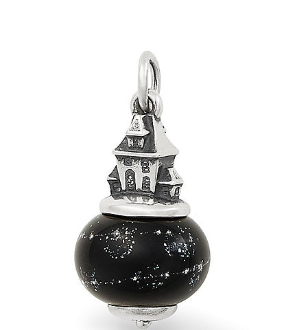 James Avery Haunted House Art Glass Charm