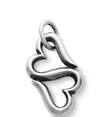 James Avery Heart To Heart Sterling Silver Charm