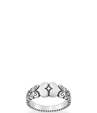James Avery Sterling Silver Hearts and Butterflies Ring