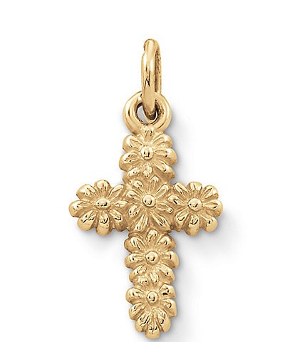 James Avery Jewelry 14K Gold Margarita Cross Charm