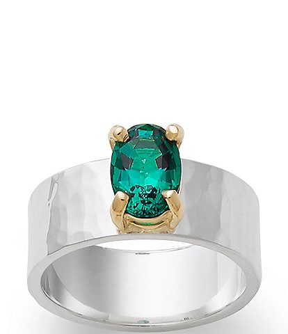 James Avery Julietta May Birthstone Ring with Lab-Created Emerald