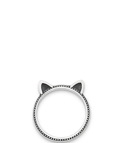 James Avery Kitten Ears Novelty Ring