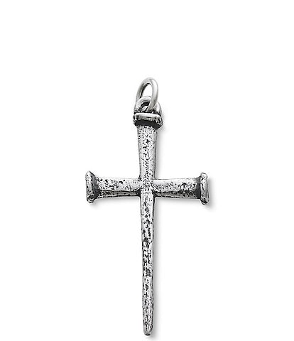 James Avery Large Nail Head Cross Pendant Charm