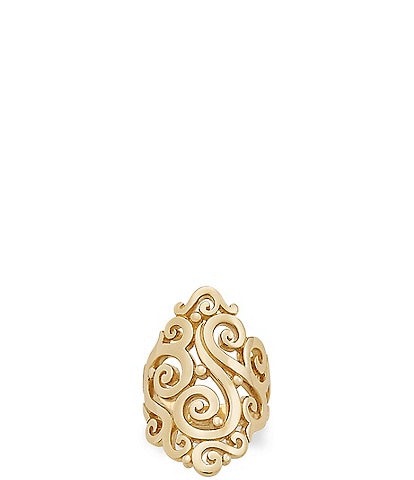 James Avery 14K Gold Long Sorrento Ring
