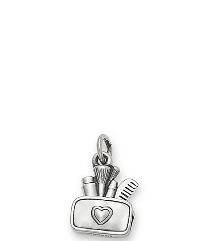 James Avery Love My Makeup Heart Bag Charm