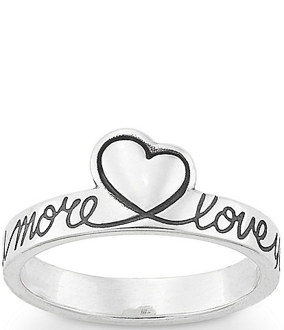 James Avery Love You More Ring