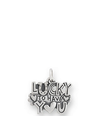 James Avery Lucky to Have You Heart Charm