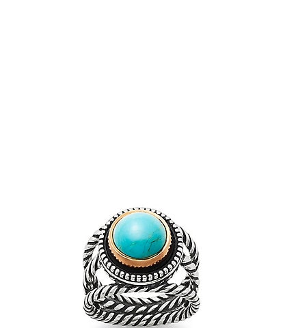 James Avery Marjan Sterling Silver Turquoise Ring