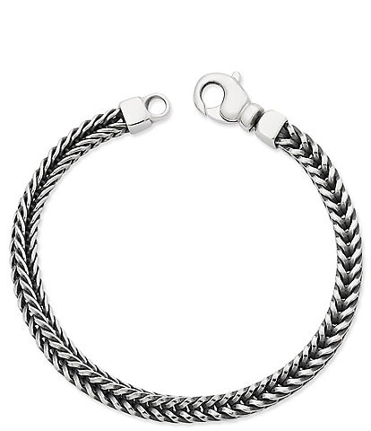 James Avery Men's Square Foxtail Bracelet