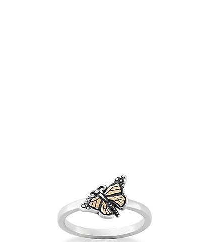 James Avery Monarch Butterfly Band Ring