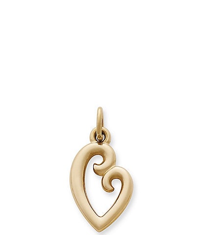 James Avery 14K Gold Mother's Love Heart Charm - Medium