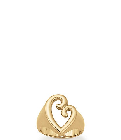 James Avery 14K Mother's Love Heart Ring