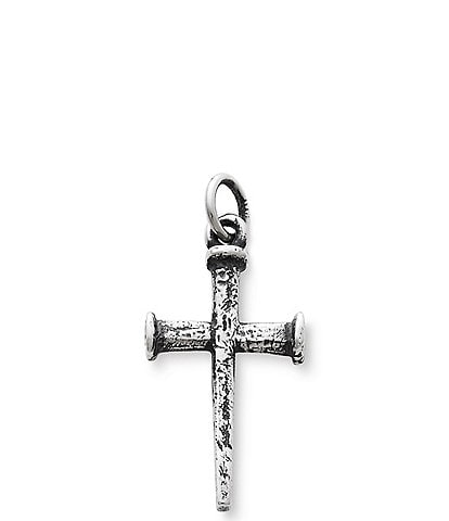 James Avery Nail Cross Sterling Silver Pendant Charm
