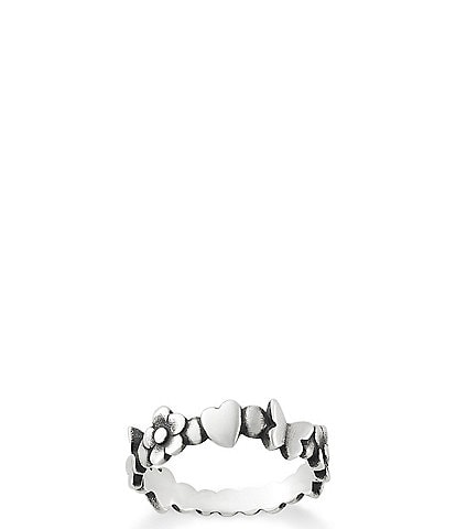 Nature Dance Heart Ring