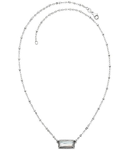 James Avery Palais Layered Gem Sterling Silver Necklace