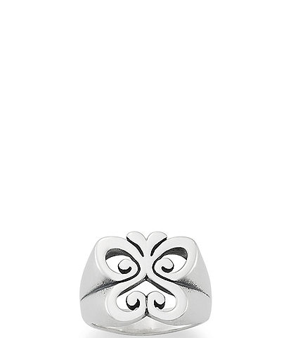 James Avery Pierced Spring Butterfly Sterling Silver Ring