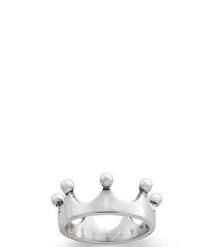 James Avery Sterling Silver Princess Crown Novelty Ring