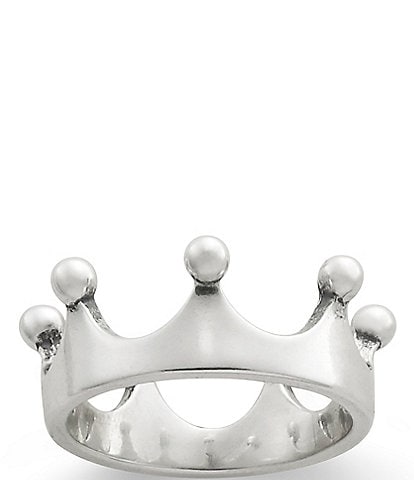 James Avery Sterling Silver Princess Crown Ring