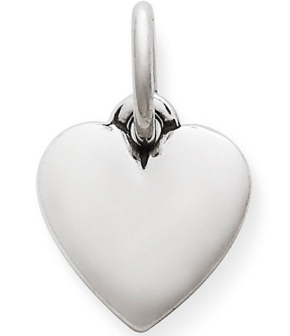 James Avery Puffed Heart Sterling Silver Charm