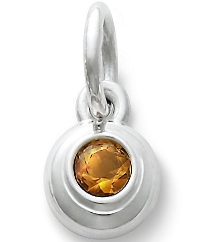 James Avery Remembrance Pendant with Citrine