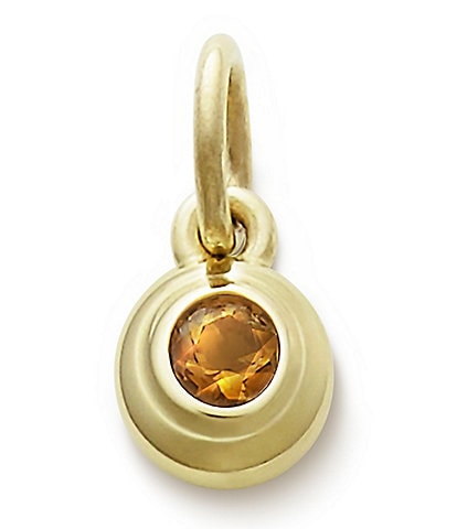 James Avery 14K Remembrance Pendant with Citrine