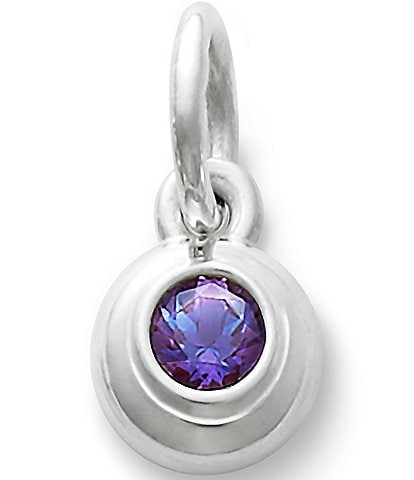 James Avery Remembrance June Birthstone with Lab-Created Alexandrite Charm