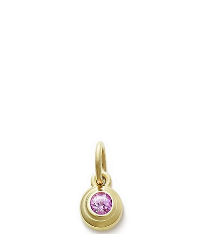 James Avery 14K Gold Remembrance Lab-Created Birthstone Pendant Charm
