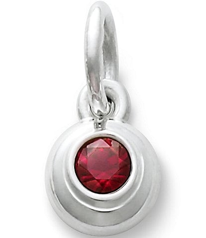 James Avery Remembrance July Birthstone with Lab-Created Ruby Charm