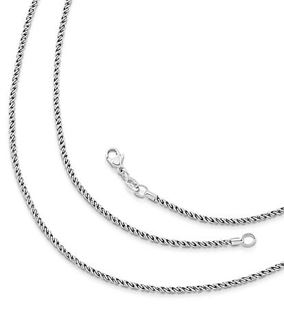 James Avery Reverse Rope Chain