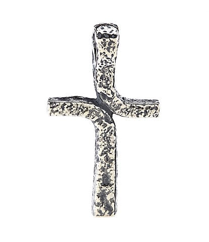 James Avery Rustic Cross Sterling Silver Pendant