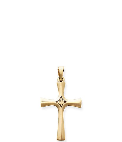 James Avery 14K Gold Serenity Cross Charm