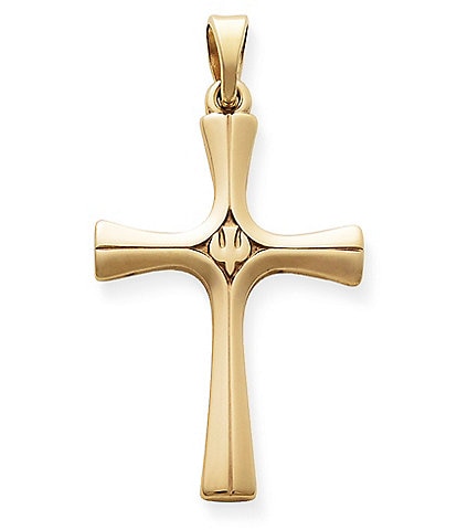James Avery 14K Gold Serenity Cross Pendant