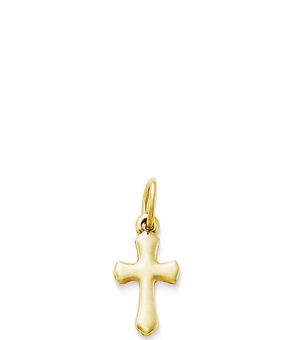 James Avery Small Flared 14k Gold Cross Charm