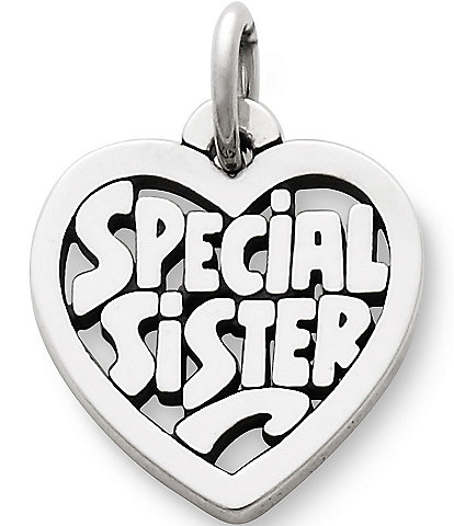 James Avery Special Sister Sterling Silver Charm