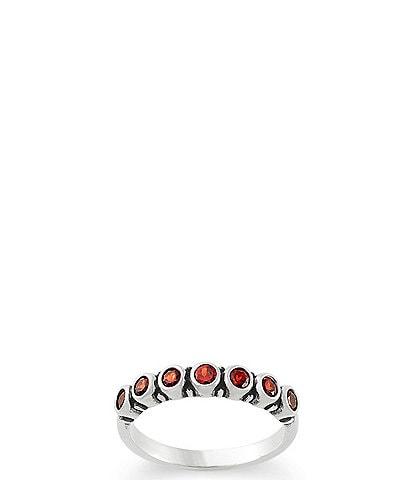 James Avery Stacker Ring with Gemstones