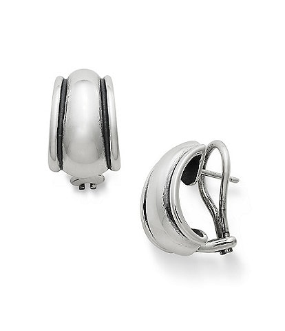 Women S Clip On Earrings Dillards James Avery Sterling Silver Christina French Clip Earrings