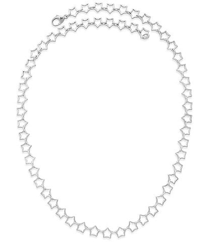 James Avery Sterling Silver Star Chain Necklace