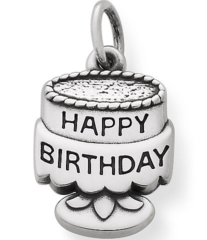 James Avery Sterling Silver Tiny Birthday Cake Charm