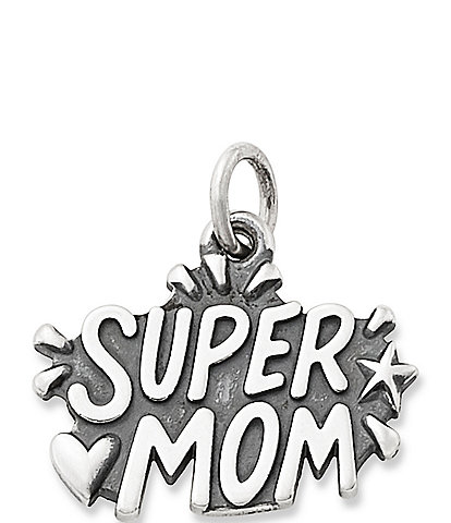 James Avery #double;Super Mom#double; Charm