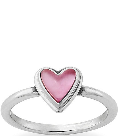 James Avery Sweetheart Pink Doublet Ring