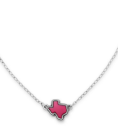 James Avery Sterling Silver Texas Doublet Necklace
