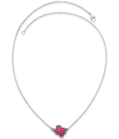James Avery Sterling Silver Texas Doublet Necklace