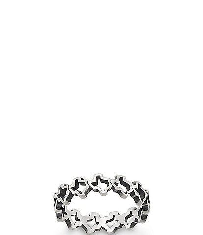 James Avery Texas Novelty Stacker Band Ring